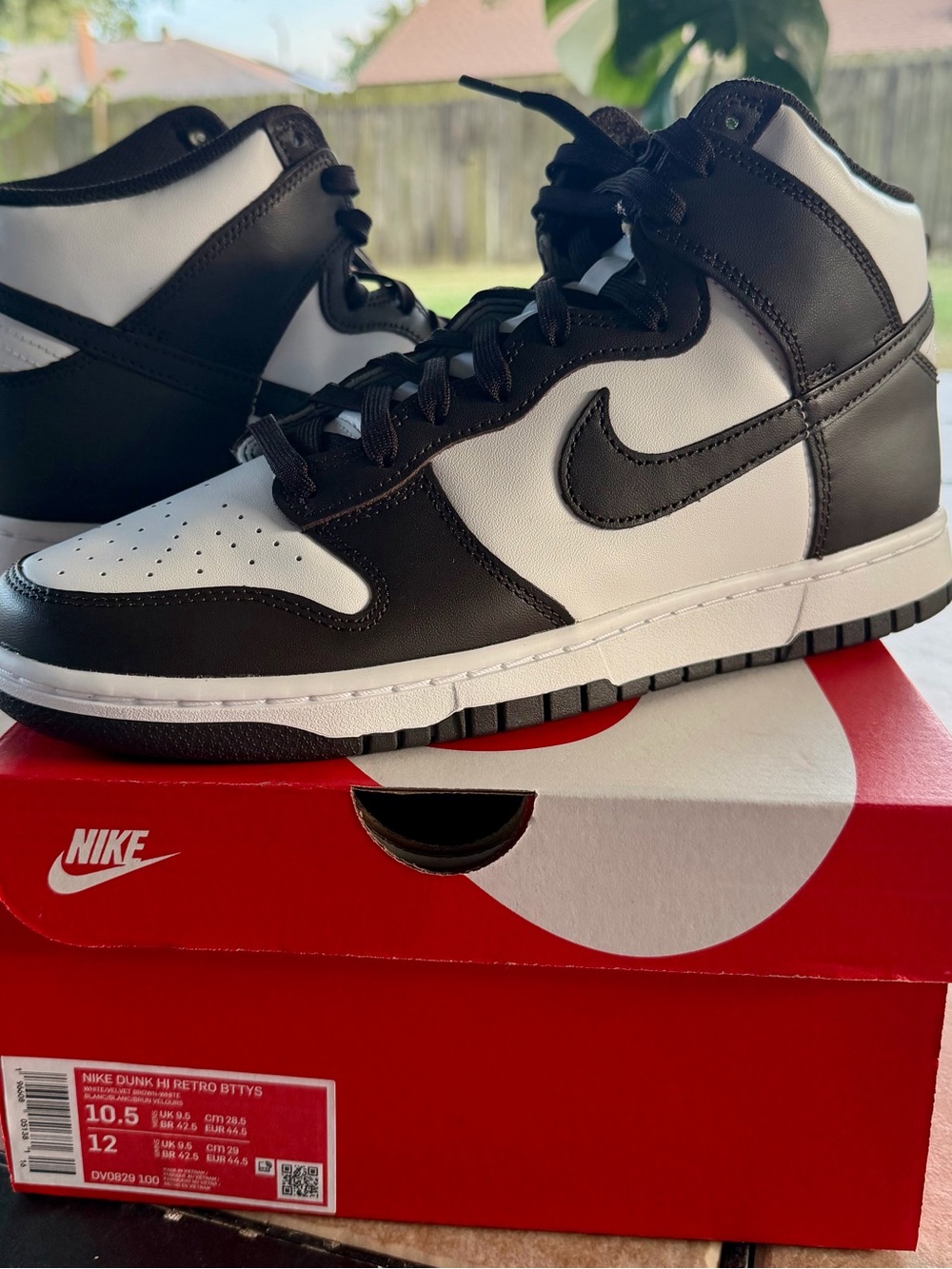 Nike Dunk Hi Retro BTTYS Brown/White